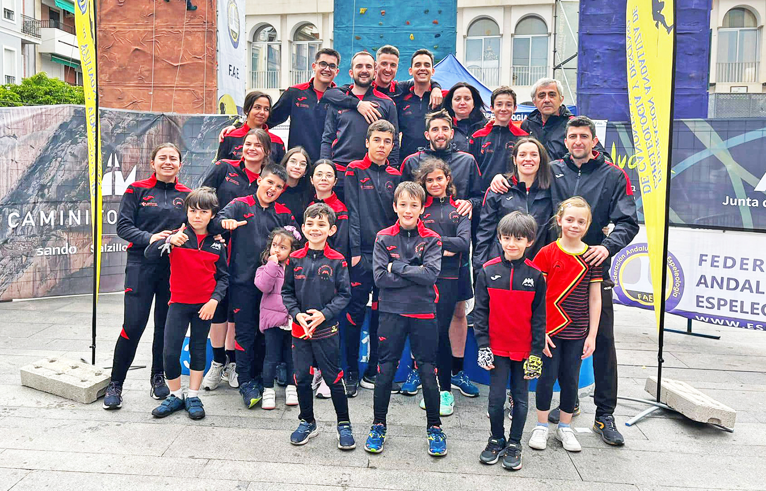 El Grupo de Espeleología de Villacarrillo se proclama campeón de Andalucía en la modalidad de técnicas de progresión vertical