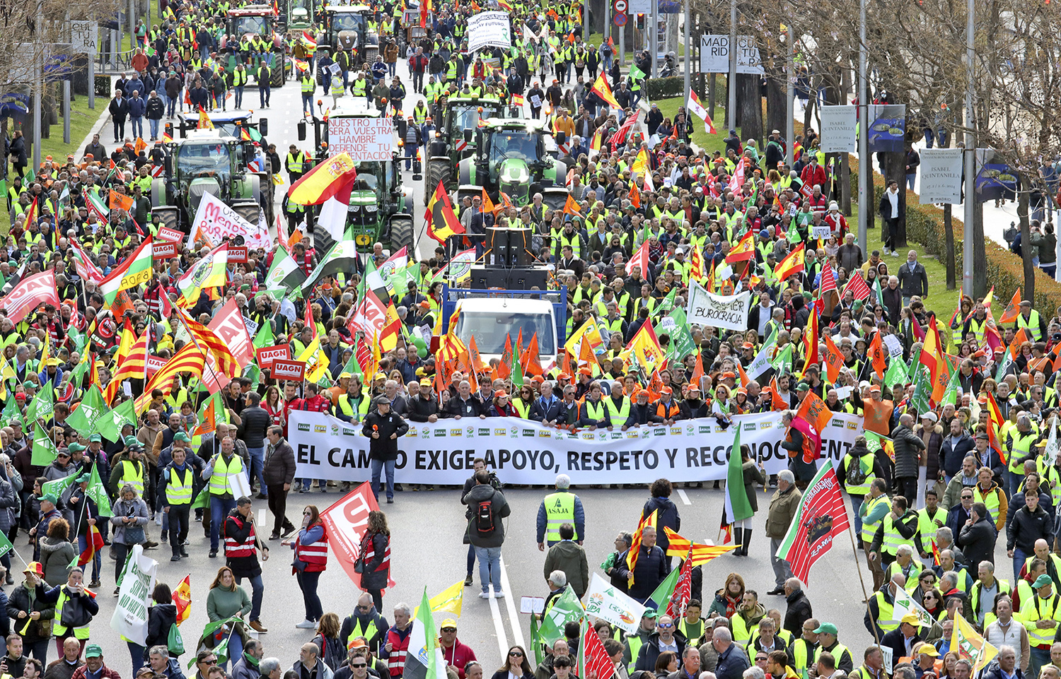 El último pleno del Parlamento europeo aprueba una PAC más flexible respondiendo a uno de los motivos que sacó a las calles a los agricultores