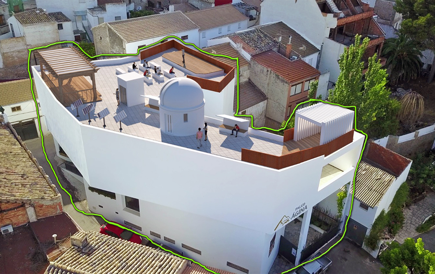 El Ayuntamiento de Bedmar-Garciez instalará un observatorio astronómico en la terraza del Centro de Investigaciones Paleomágina