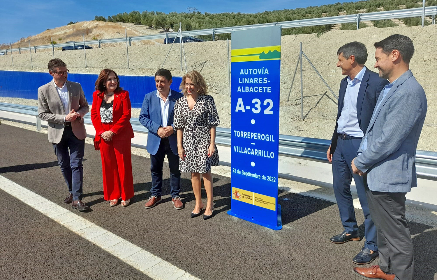 Raquel Sánchez anuncia que la autovía A-32 contará con 88 kilómetros en servicio entre Bailén y Albacete antes de final de este año