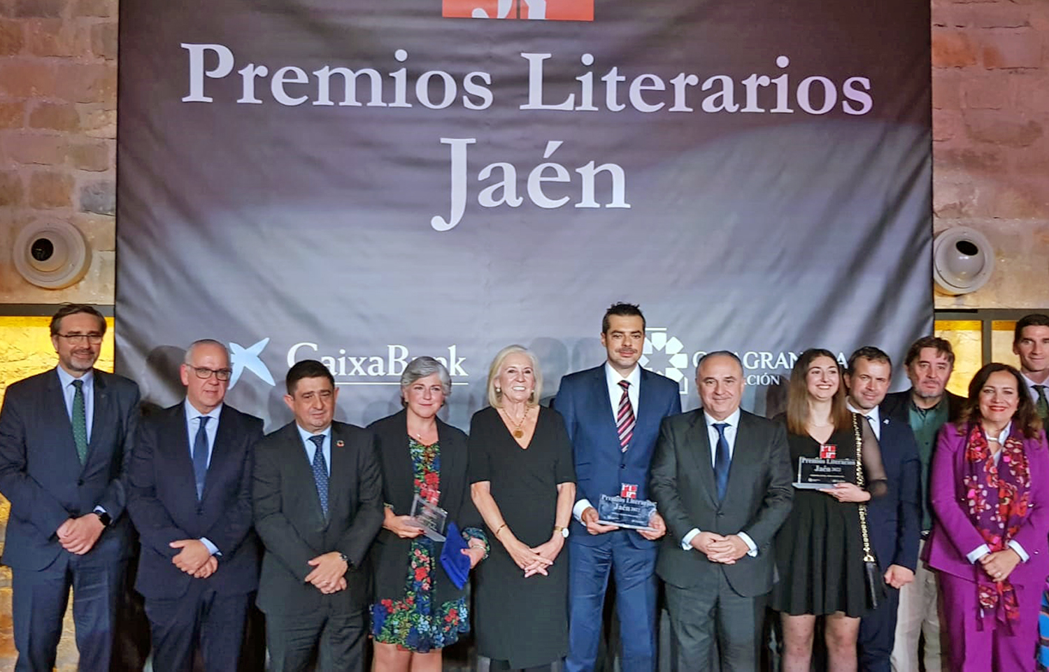 Joaquín Pérez, Inmaculada Pelegrín y Mónica García ganan los Premios Literarios Jaén que concede CajaGranada y CaixaBank