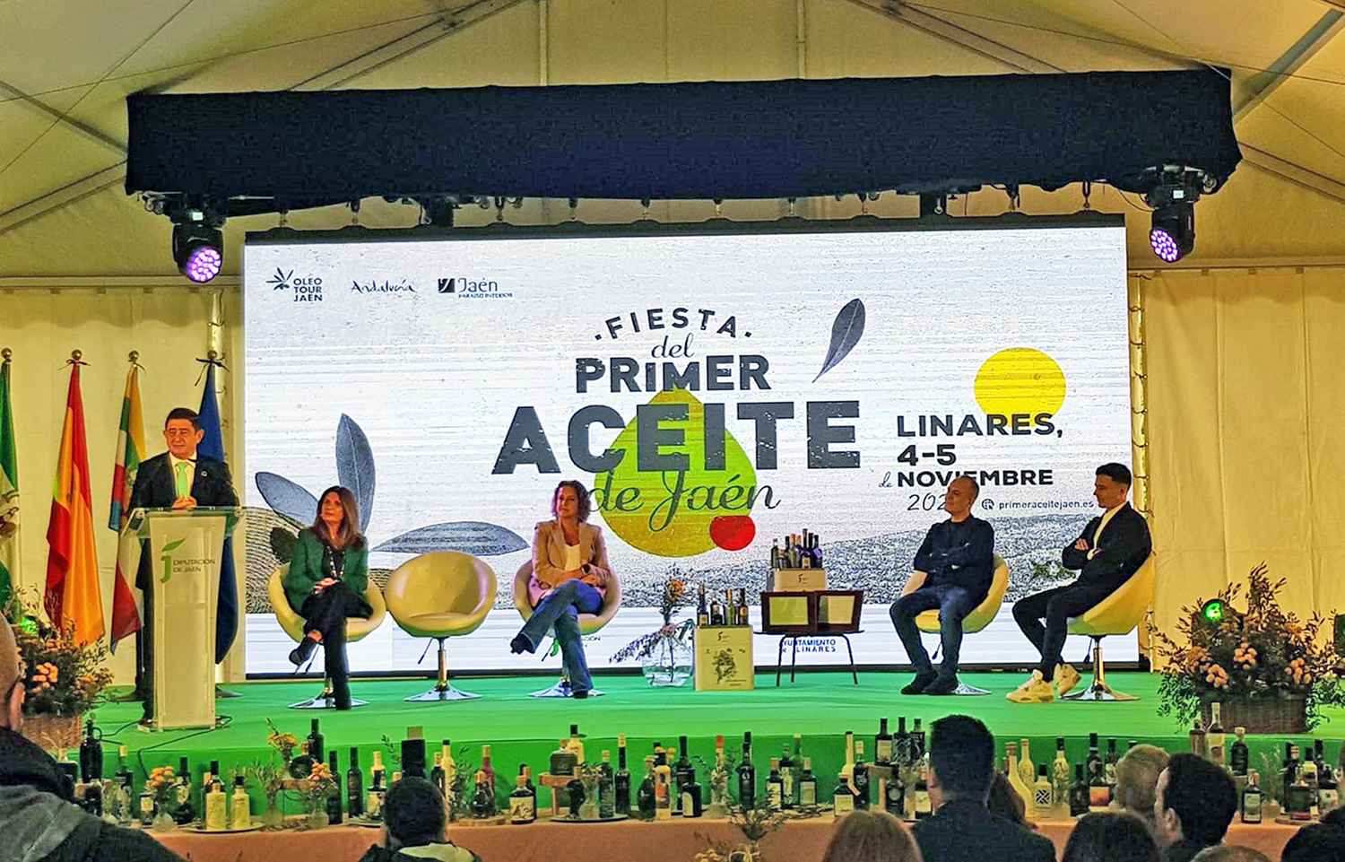 La próxima edición de la Fiesta del Primer Aceite de Jaén, que se celebrará en noviembre, tendrá como sedes las ciudades de Andújar y Sabadell